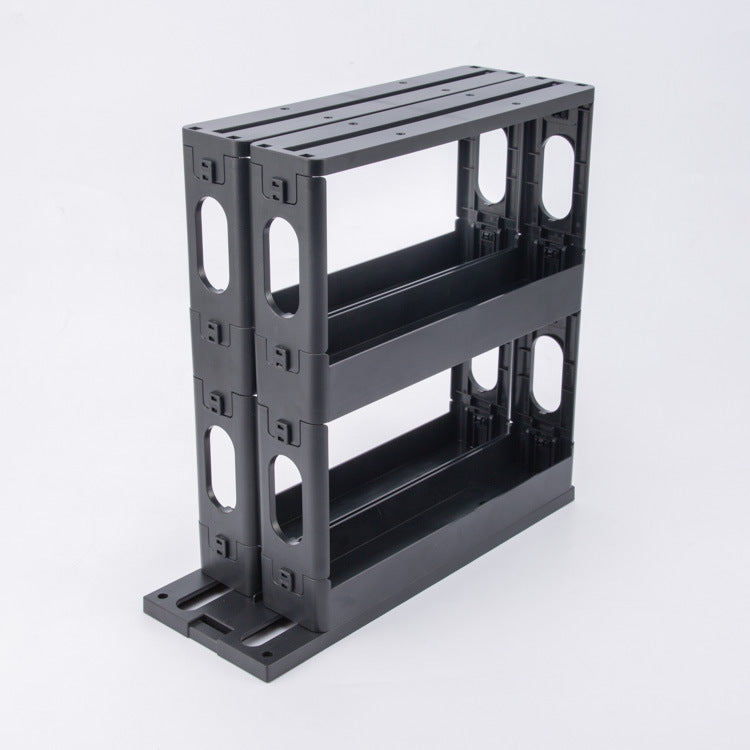 Rotating spice rack for kitchen storage