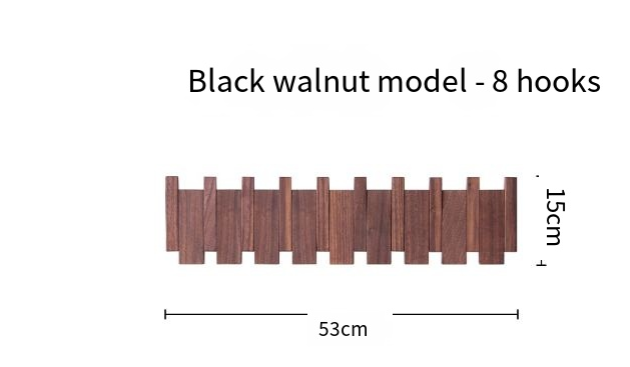 coat rack Wooden piano-style