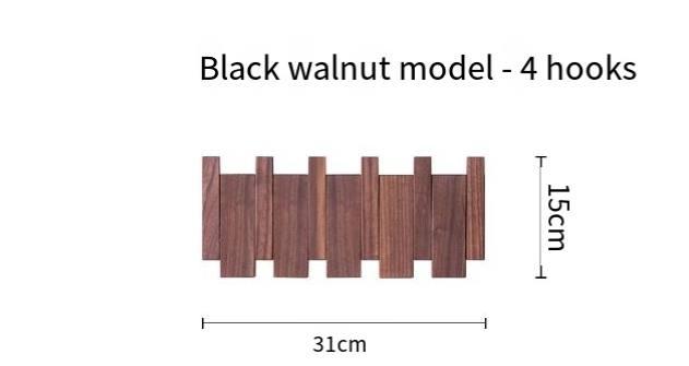 coat rack Wooden piano-style