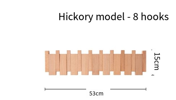 coat rack Wooden piano-style
