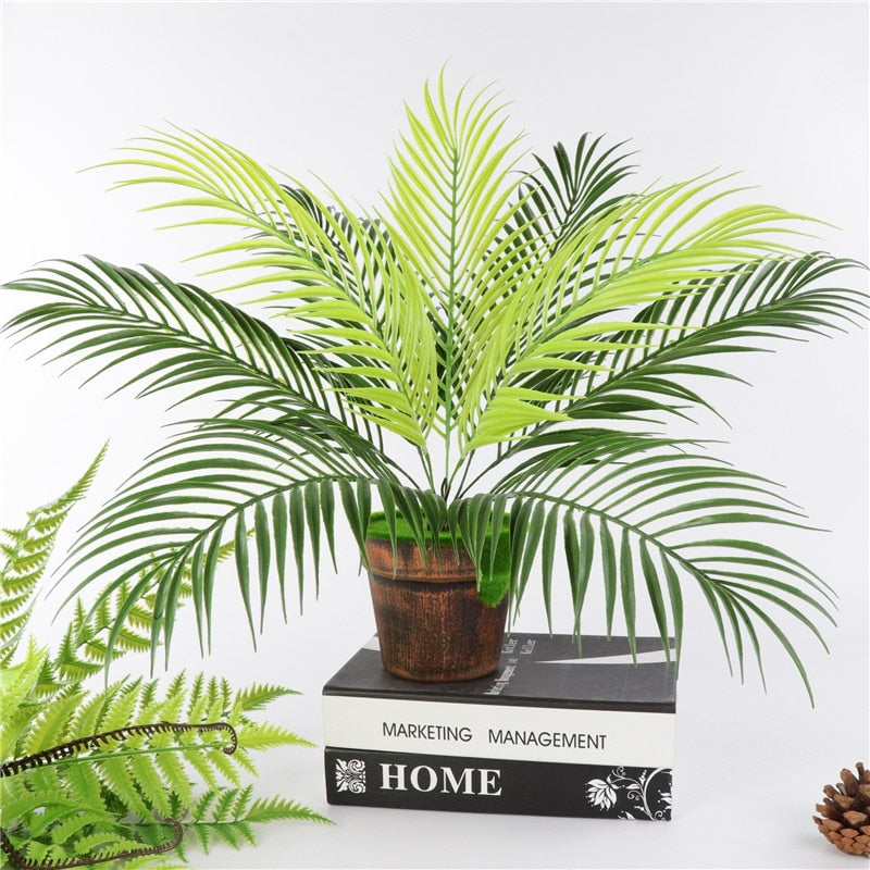 Artificial Palm Plant Decor