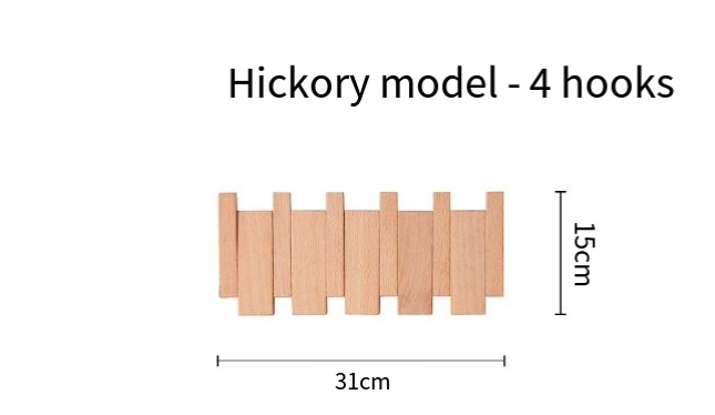 coat rack Wooden piano-style