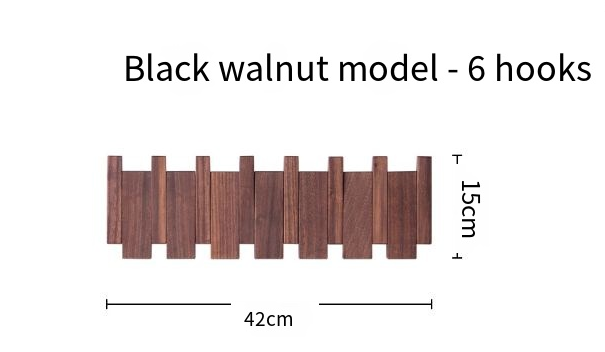 coat rack Wooden piano-style